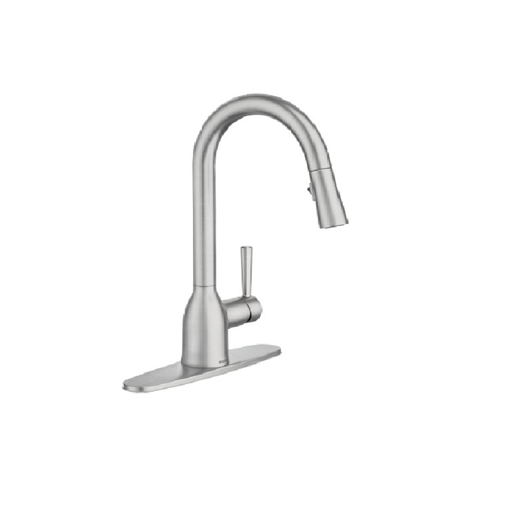 Adler Stainless Steel Pull-Down Kitchen Faucet with Spray