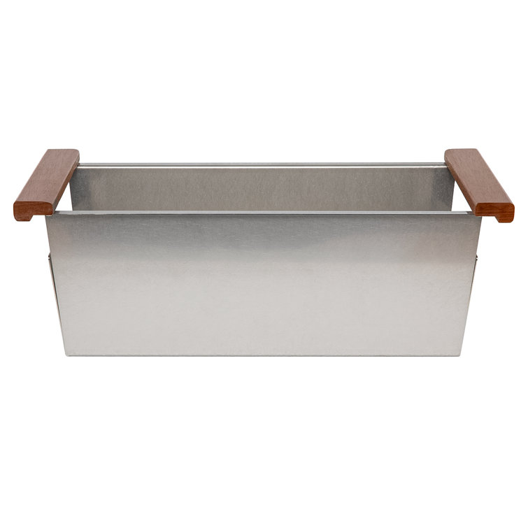 33" Stainless Steel Single Bowl Farmhouse Sink with Drainboard