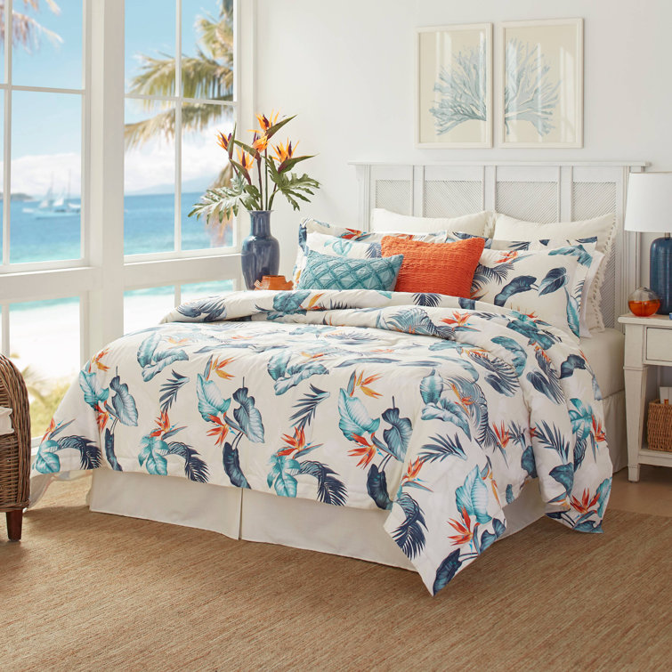 Island Essentials Cross Weave 18" Square Throw Pillow in Orange