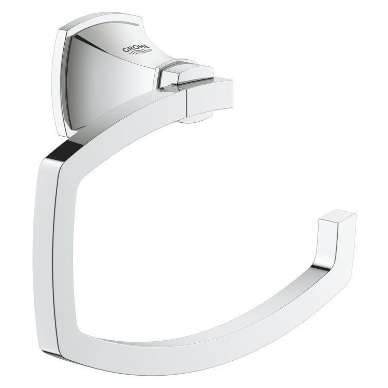 Brushed Nickel Modern Wall Mounted Toilet Paper Holder