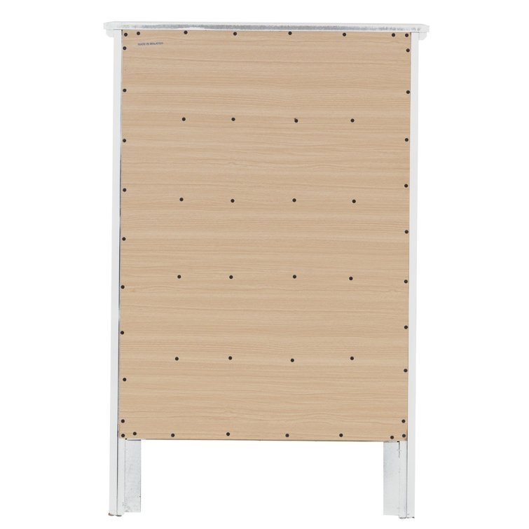 Primo White 48" Wooden Bedroom Chest