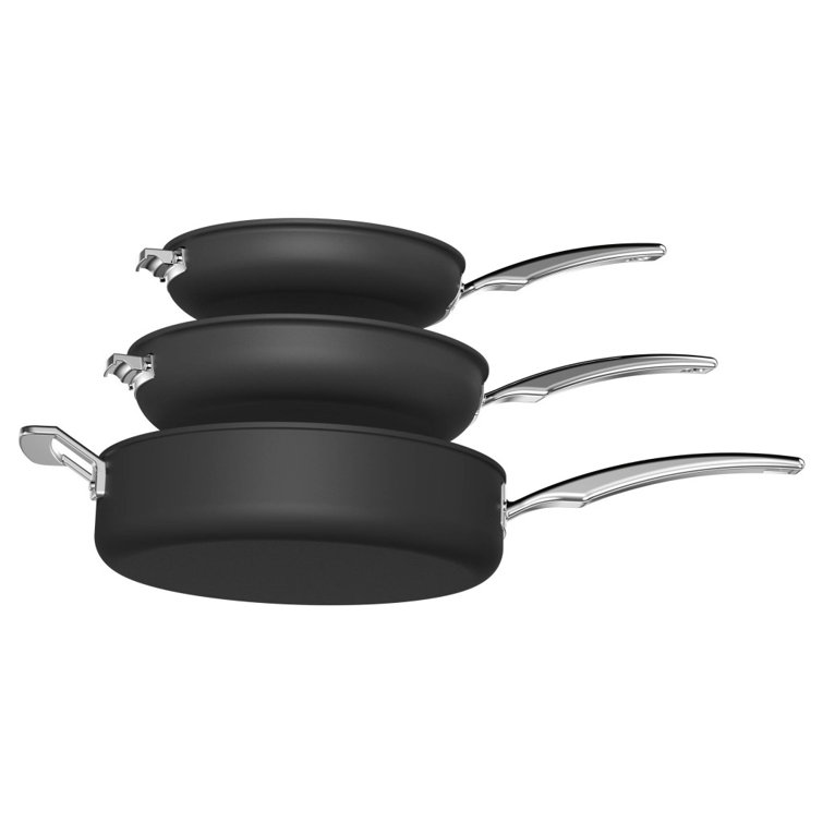 Gray Non-Stick Aluminum 11-Piece Cookware Set