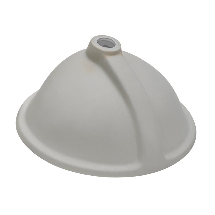 White Oval Ceramic Undermount Bathroom Vanity Sink with Overflow