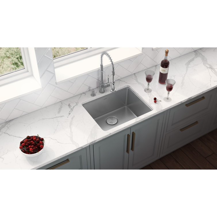 Ruvati 18" Stainless Steel Undermount Bar Prep Sink