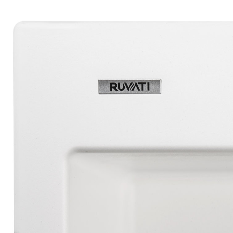 Arctic White Granite Composite Single Bowl Kitchen Sink