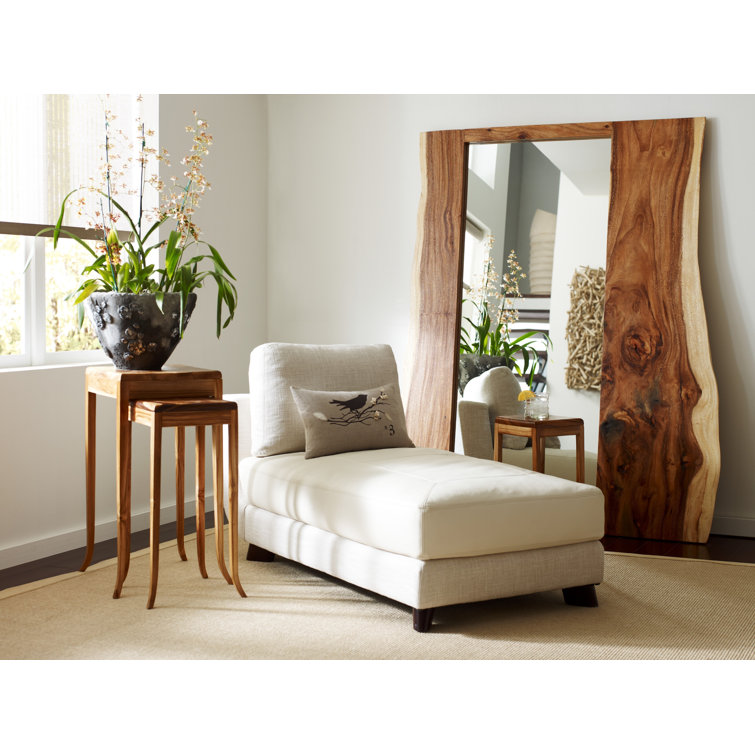 Classic Rectangular Wood Frame Accent Mirror 67''x29''