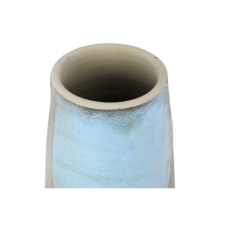 Blue and Green Ceramic Bud Table Vase