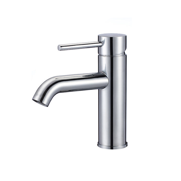 Melrose 7" Polished Chrome Single-Handle Bathroom Faucet