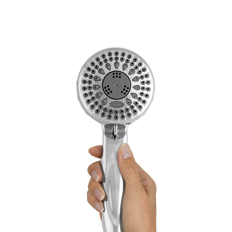 Waterpik Chrome 5-Setting Handheld Showerhead with Pulse