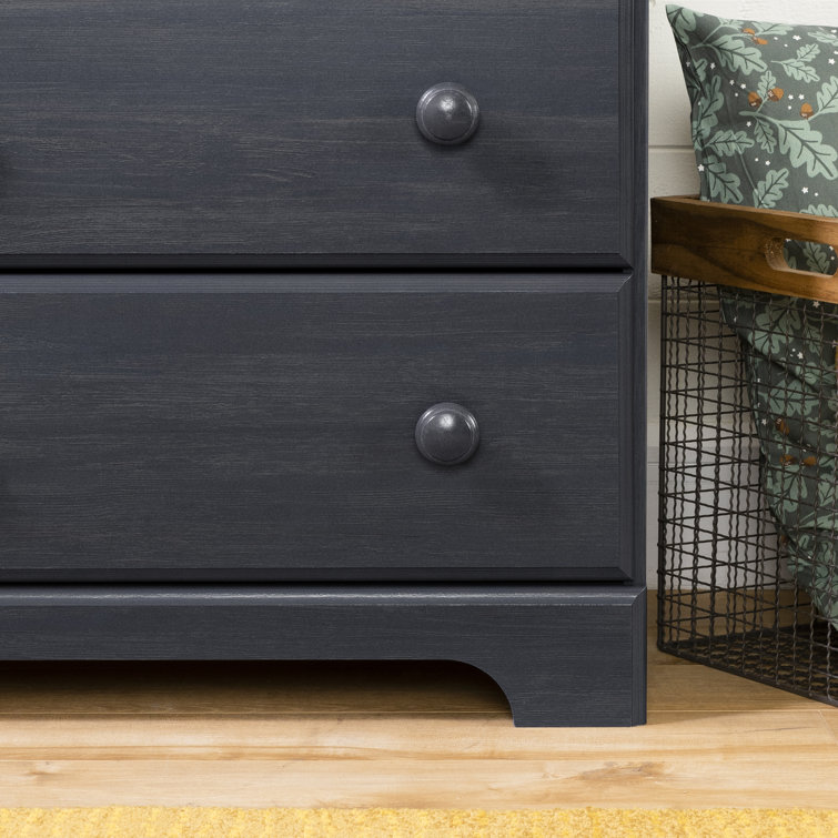 Blueberry Coastal 5-Drawer Kids' Chest