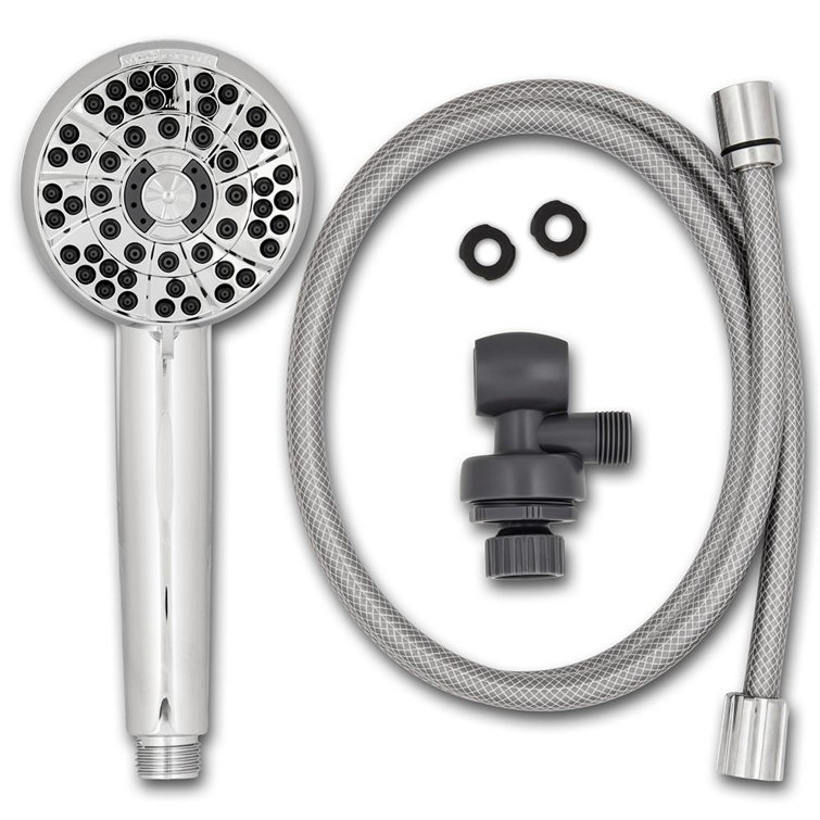 Waterpik Chrome Handheld Showerhead with Six Settings