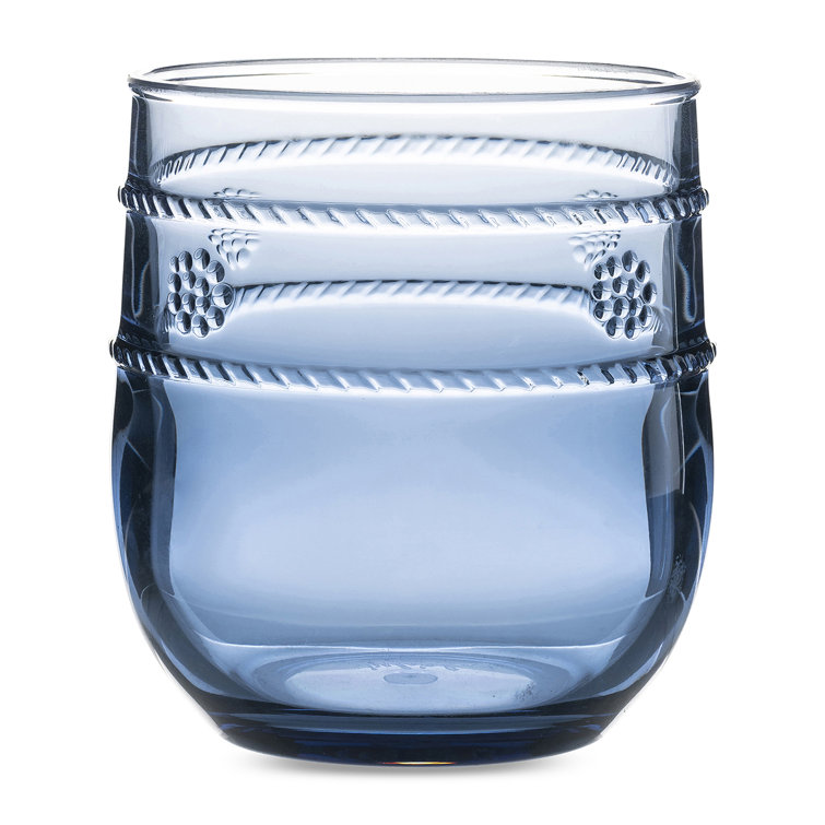Isabella Blue Acrylic Embossed 12 oz Tumbler