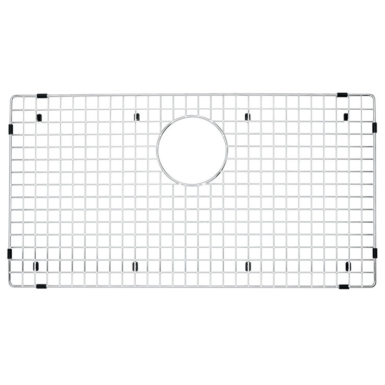 Precis Stainless Steel Sink Grid with Central Drain Opening