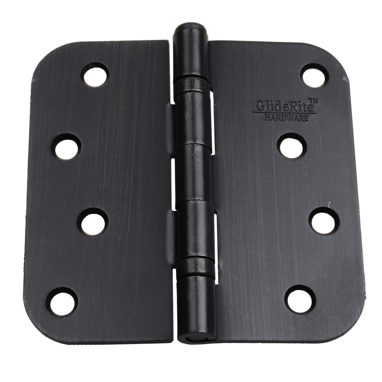 Oil Rubbed Bronze 4" Ball-Bearing Door Hinges, Pack of 12