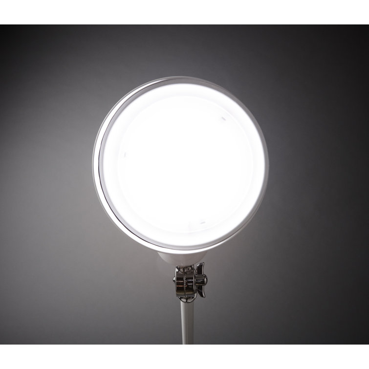 Revive ClearSun LED Adjustable Floor Lamp with Touch Control, White