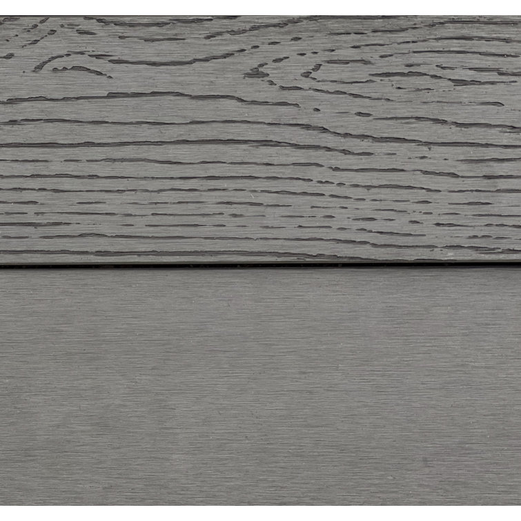 Slate Grey 4x4x22 Keyhole Composting Raised Garden Bed