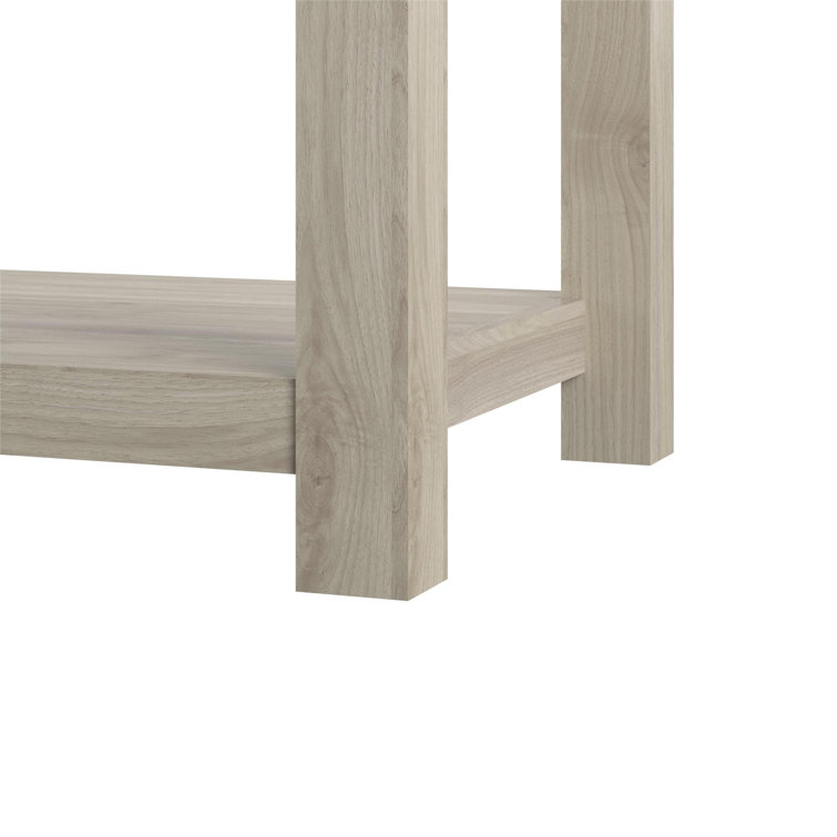 Sierra Ridge Levi Light Walnut Laminated Nightstand for Kids