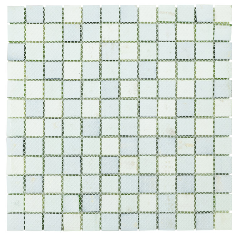 Green Glass Mosaic Tile Sheet for Bathroom and Kitchen