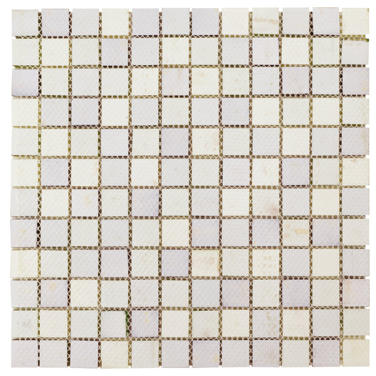 Red and Pink Glass Mosaic Tile Sheet for Kitchen and Bathroom
