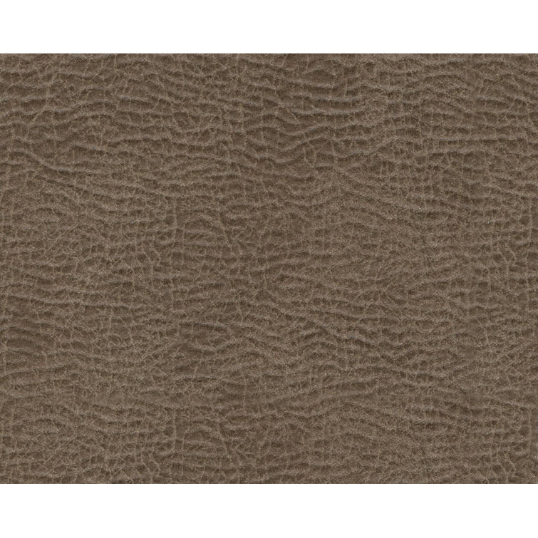 Fossil Brown Faux Leather Reclining Loveseat with Storage