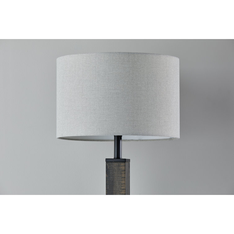 Kona 28" Black and Gray Table Lamp with 3-Way Switch
