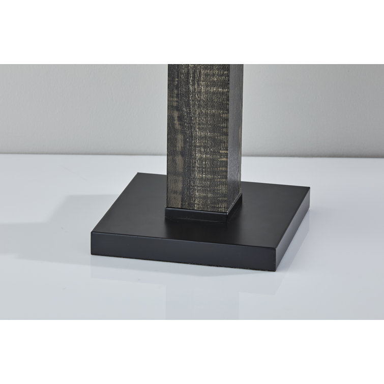 Kona 28" Black and Gray Table Lamp with 3-Way Switch
