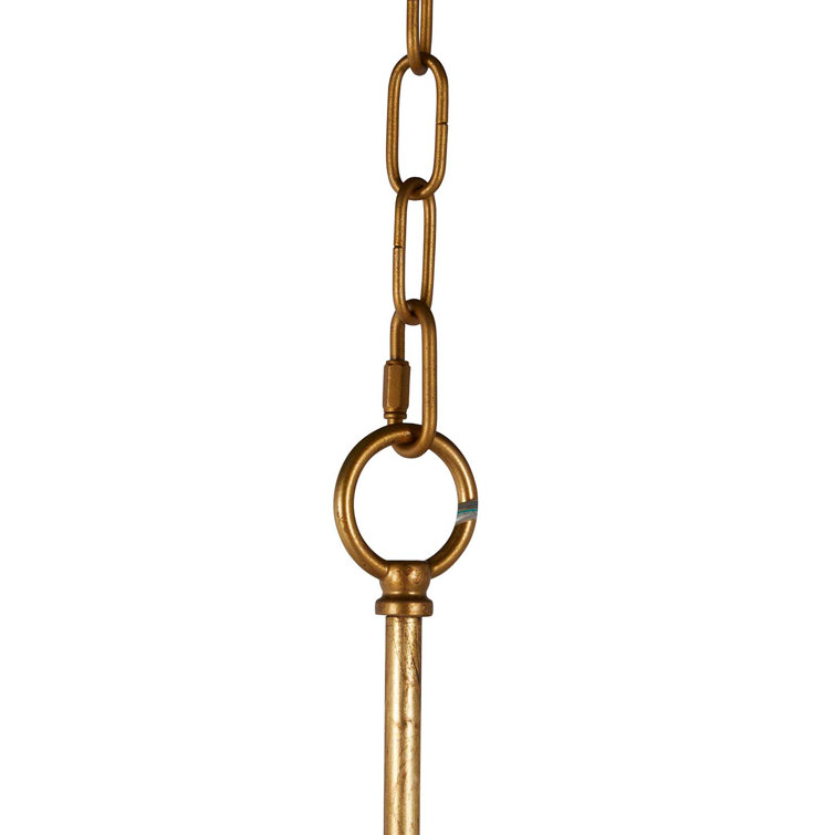 Neville 64" White and Gold Empire Chandelier