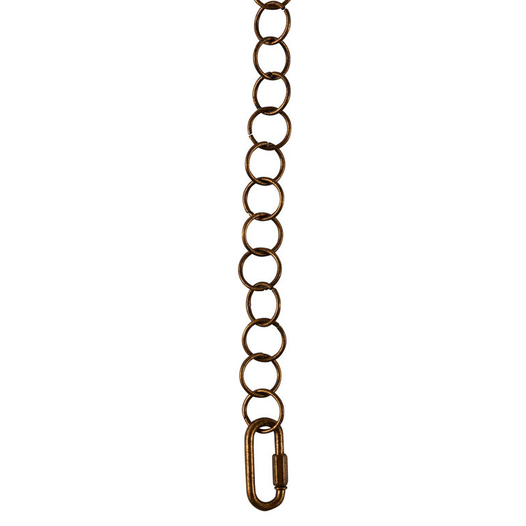 Soma Antique Gold 23.75" Geometric Fabric Pendant with Whitewashed Beads
