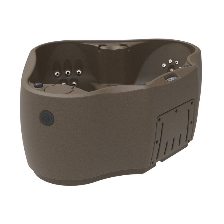 Brownstone Oval 2-Person 20-Jet Plug & Play Hot Tub