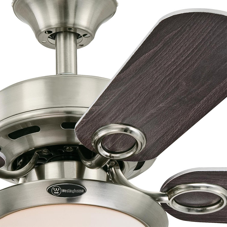 Cassidy 36'' Brushed Nickel Ceiling Fan with LED Light