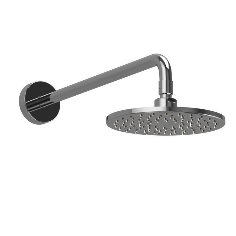 Polished Chrome 8" Ceiling Mounted Rain Showerhead