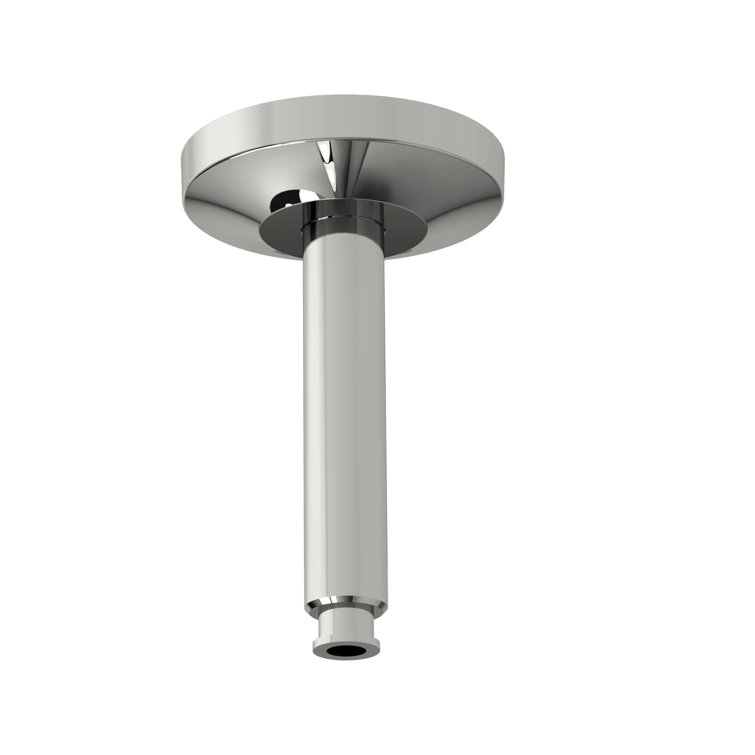 Polished Chrome Ceiling-Mount Rain Shower Arm