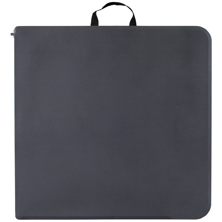 VersaFold 48" Dark Gray Adjustable Height Bi-Fold Table