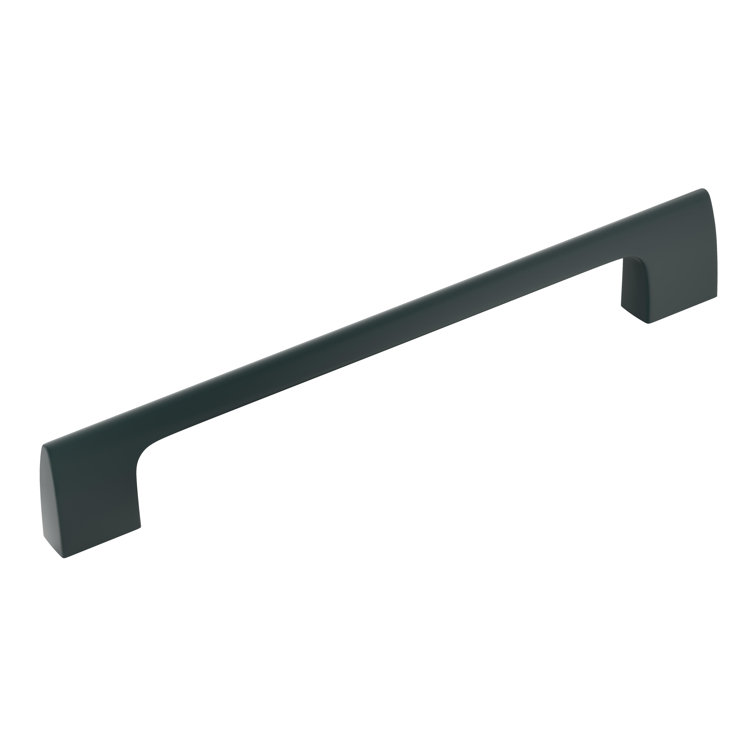 Matte Black Steel 6-5/16" Modern Bar Pull
