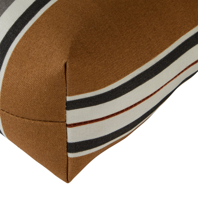 Navy Blue Polyester High Back Outdoor Chair Cushion