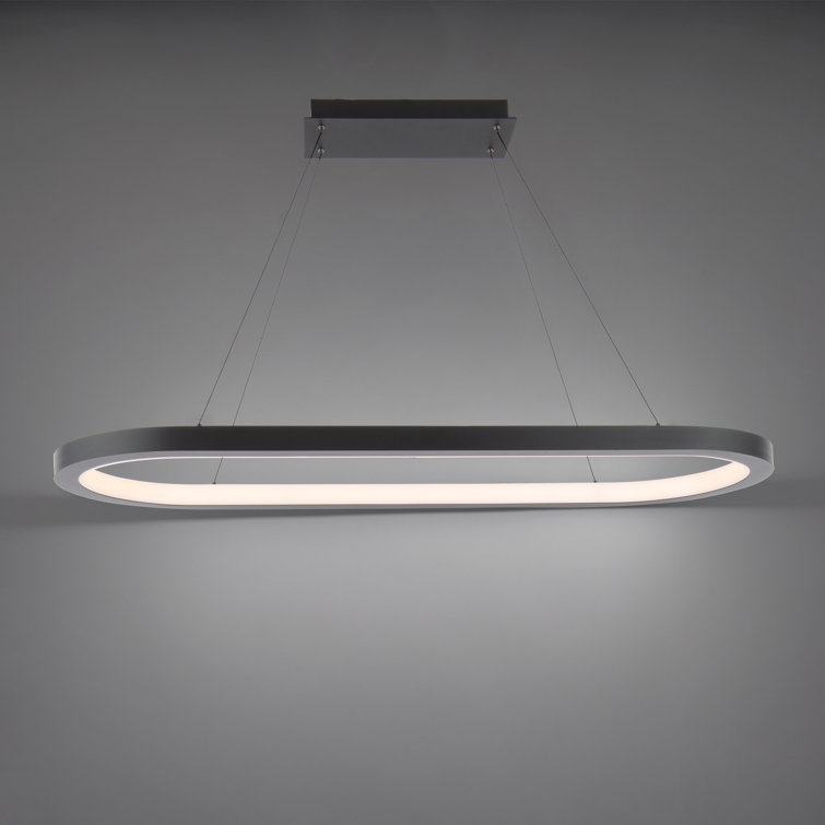 Circus Maximus Black Aluminum LED Linear Pendant Light