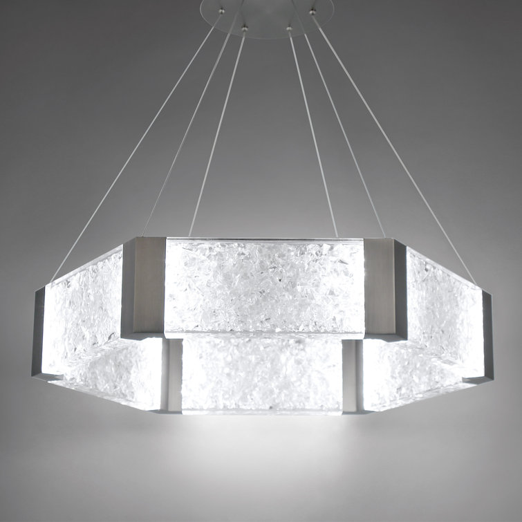 Elegance Reimagined 1-Light LED Pendant with Antique Nickel Finish