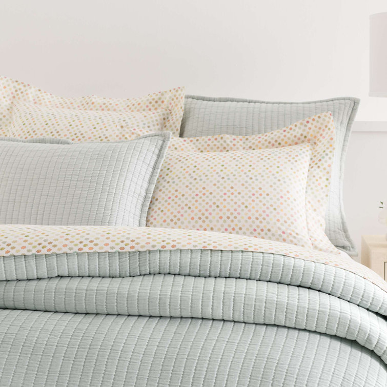 Sky Blue Cotton Standard Size Envelope Sham