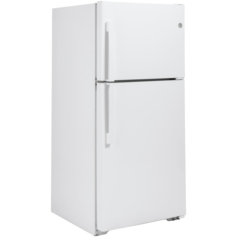 White 21.9 Cu. Ft. Energy Star Top Freezer Refrigerator