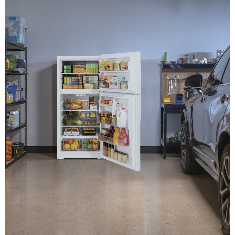 White 21.9 Cu. Ft. Energy Star Top Freezer Refrigerator