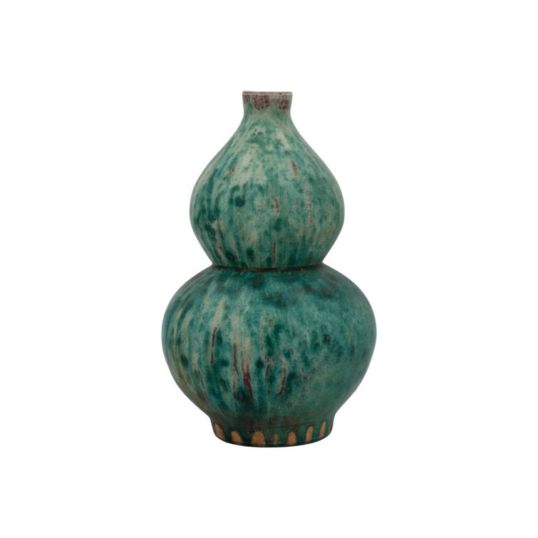 Handmade Green Porcelain Decorative Table Vase