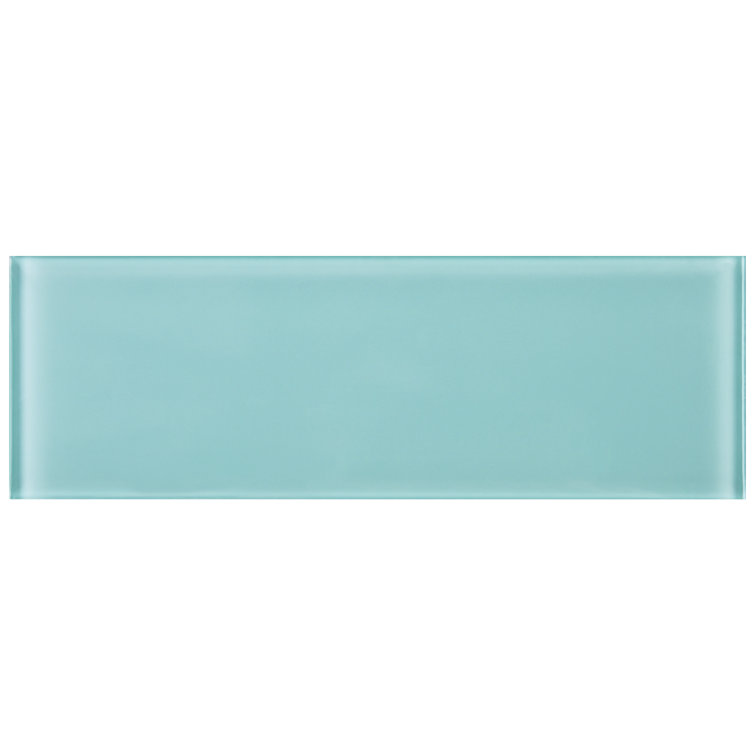 Blue Green Glass Mosaic Subway Tile for Kitchen and Bathroom