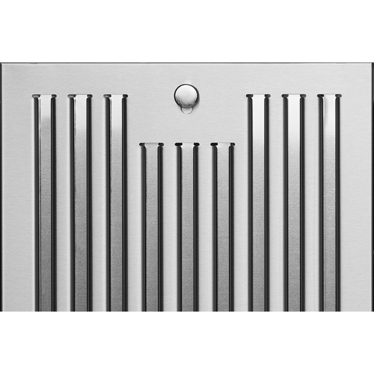 30" Stainless Steel Convertible Wall Mount Range Hood with Charcoal Filter
