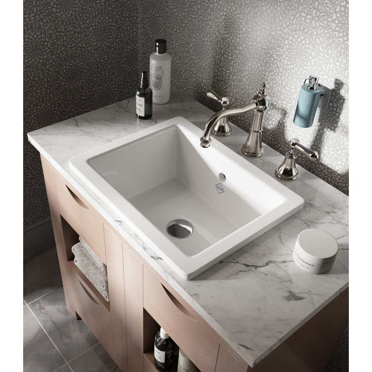 Elegant Polished Nickel 8" Widespread Classic Faucet