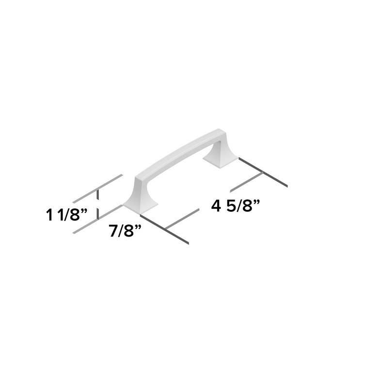 Gilded Bronze 5'' Bar Pull with Mounting Hardware