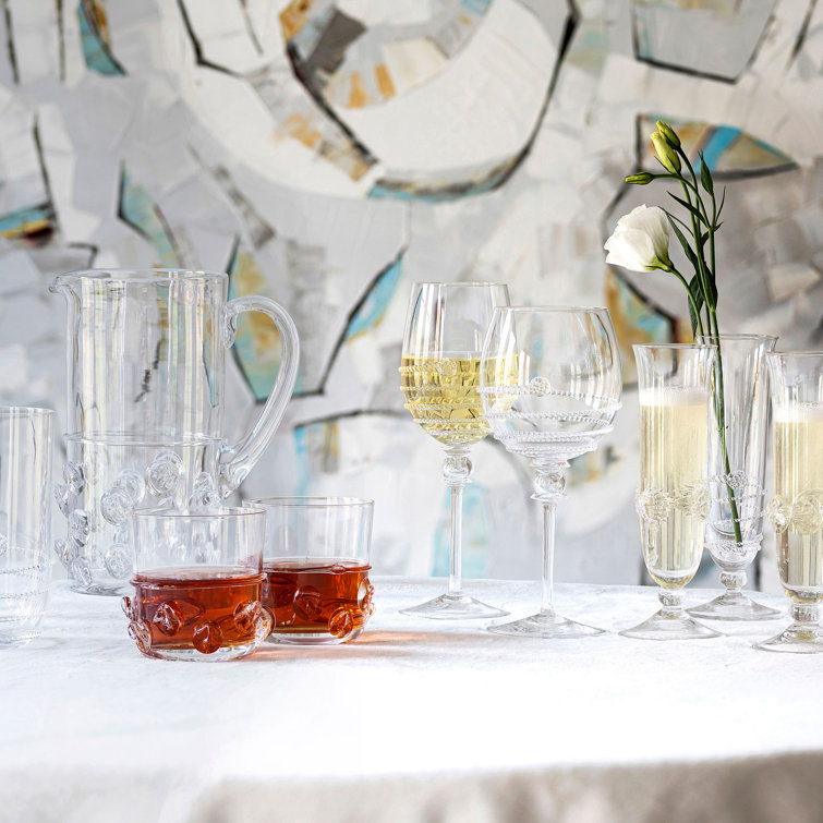 Florence 1.5 Qt Clear Glass Bohemian Pitcher