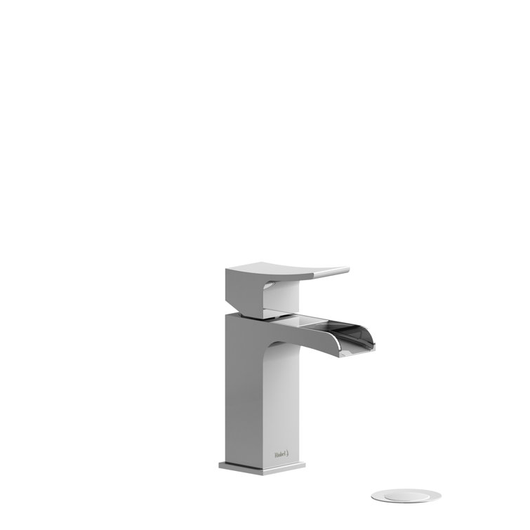 Zendo Chrome 1.5 GPM Single Hole Bathroom Faucet with Push Drain