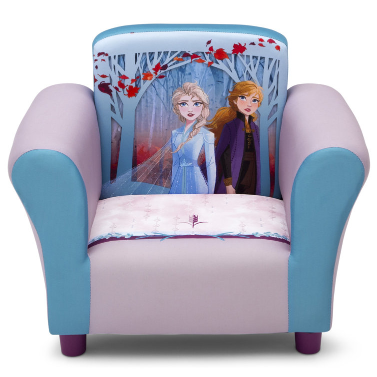 Elsa and Anna's Magical Adventure Polished Wood Children's Chair