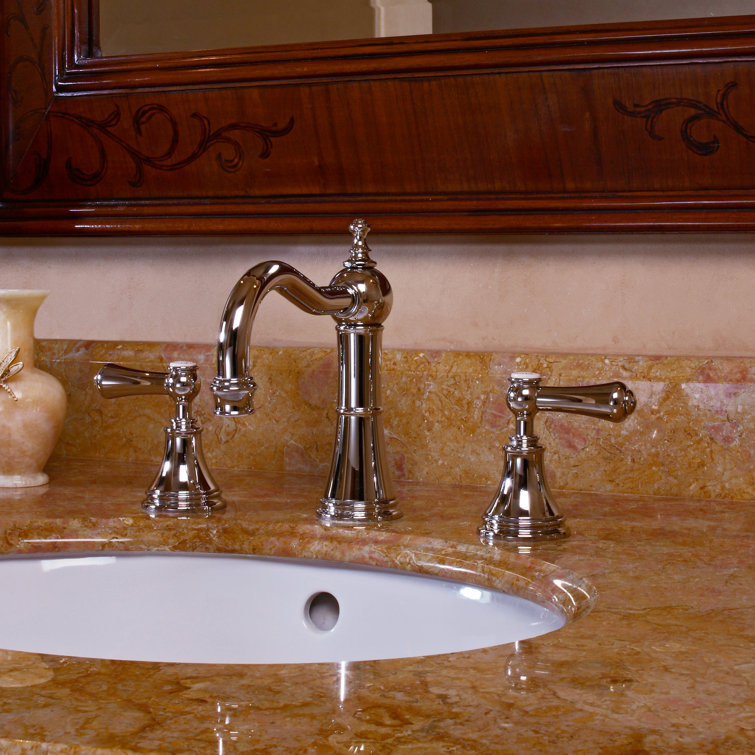 Georgian Era English Bronze Widespread Lavatory Faucet
