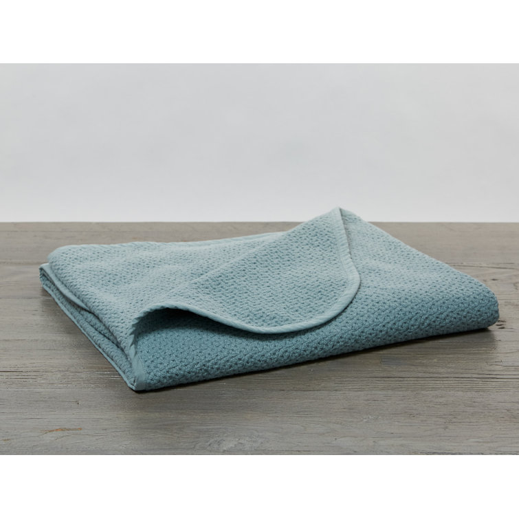 King Size Ginger Organic Cotton Woven Blanket